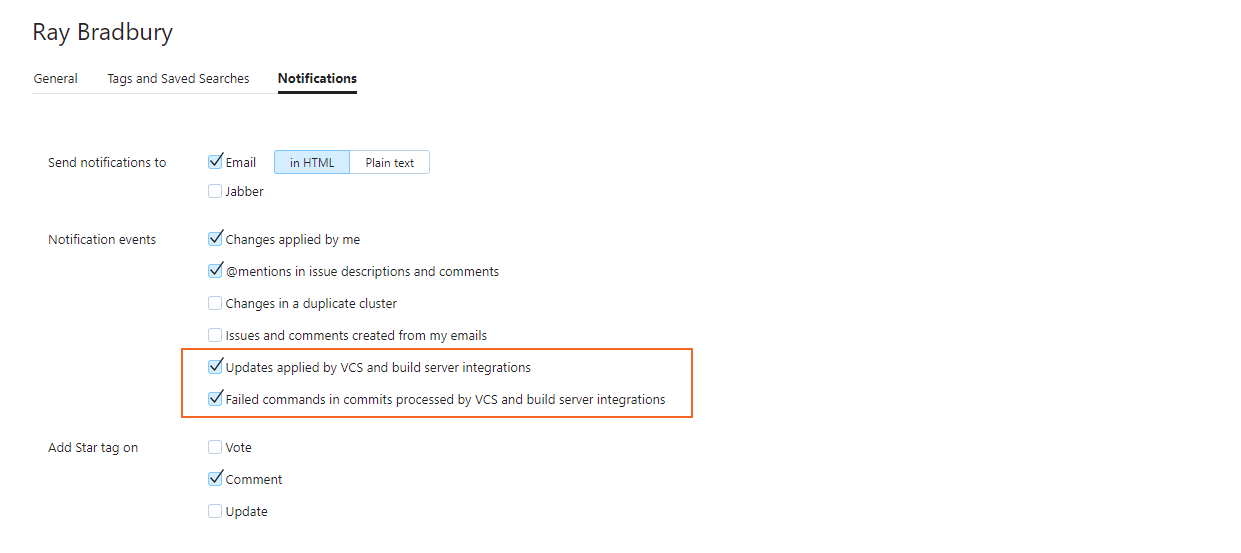 command-related notifications command-related notifications