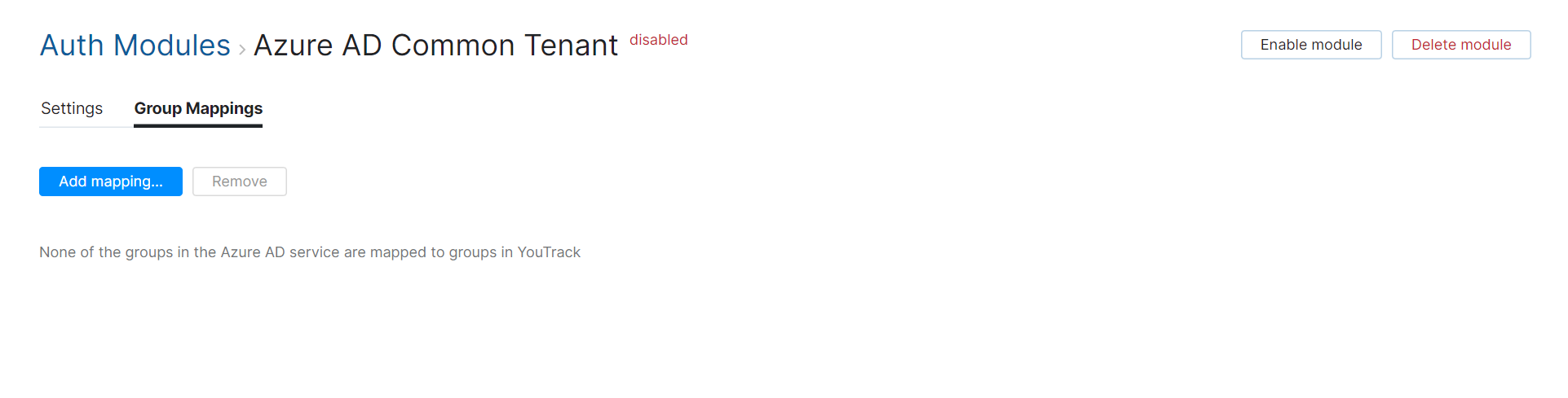 Group mappings for Azure AD accounts. Group mappings for Azure AD accounts.