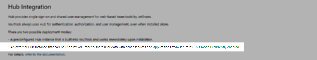 Hub integration standalone Hub integration standalone