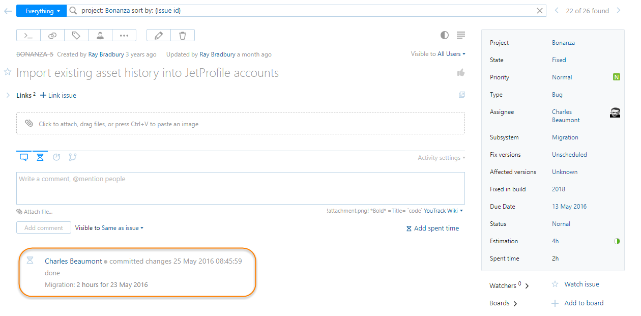 In-progress work timer In-progress work timer
