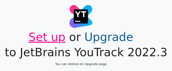 Install YouTrack MSI: Configuration wizard Install YouTrack MSI: Configuration wizard
