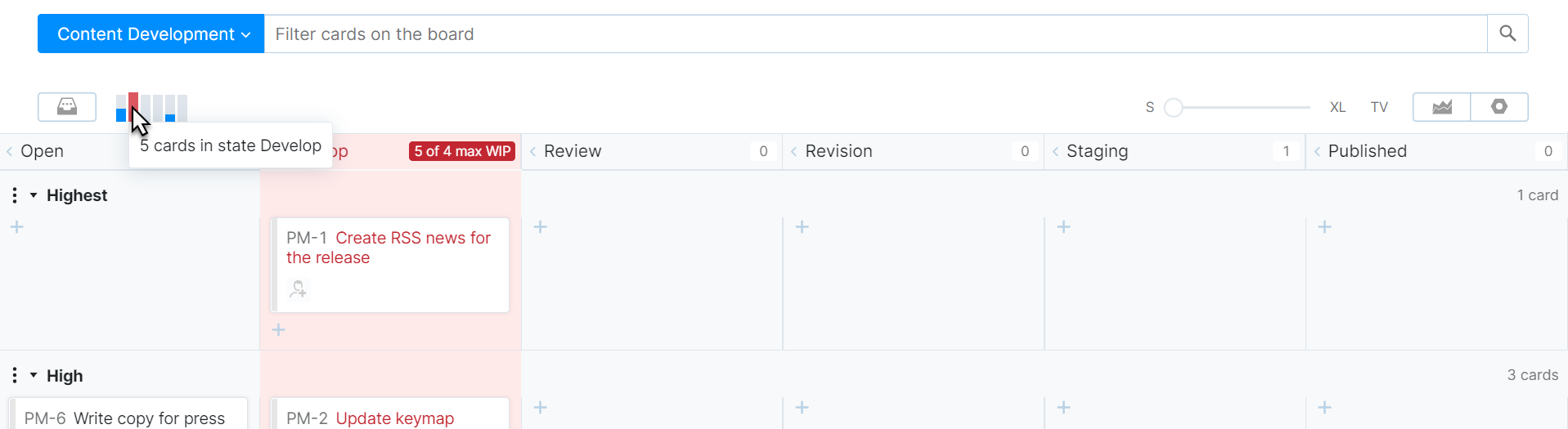 Kanban tutorial wip exceeded Kanban tutorial wip exceeded