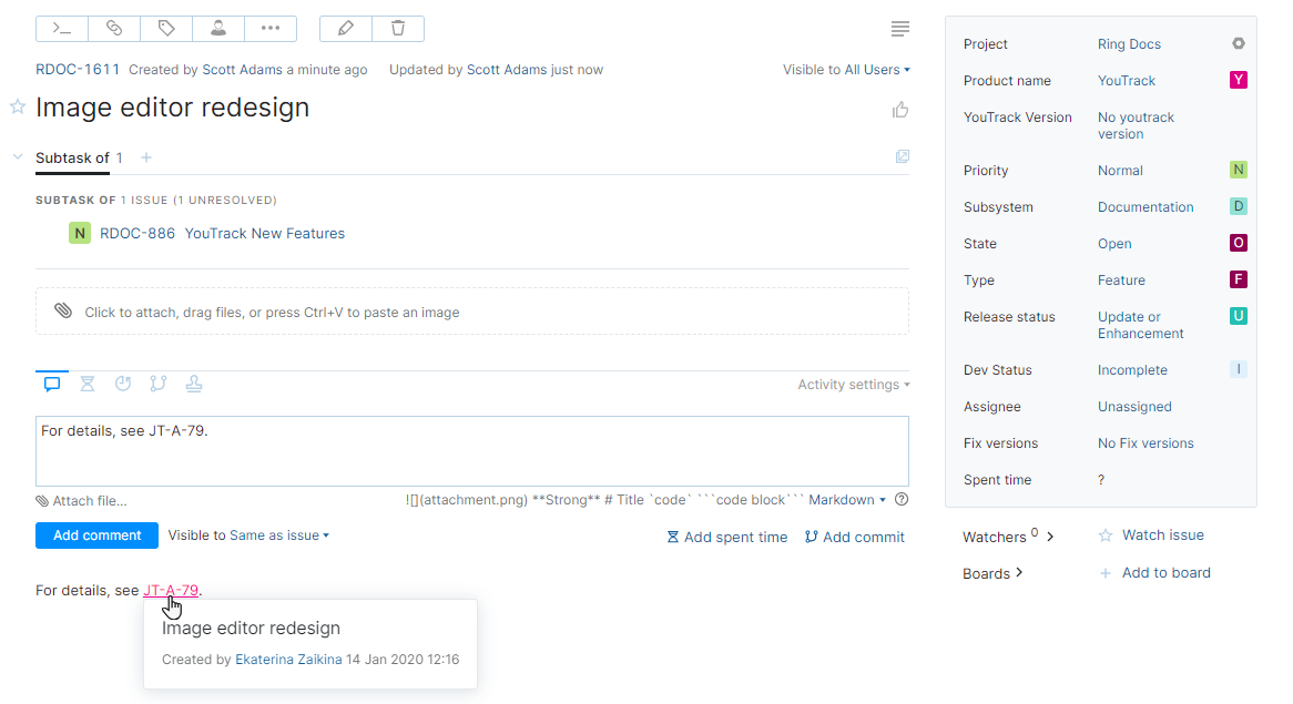 Link to an article in the knowledge base with tooltip. Link to an article in the knowledge base with tooltip.