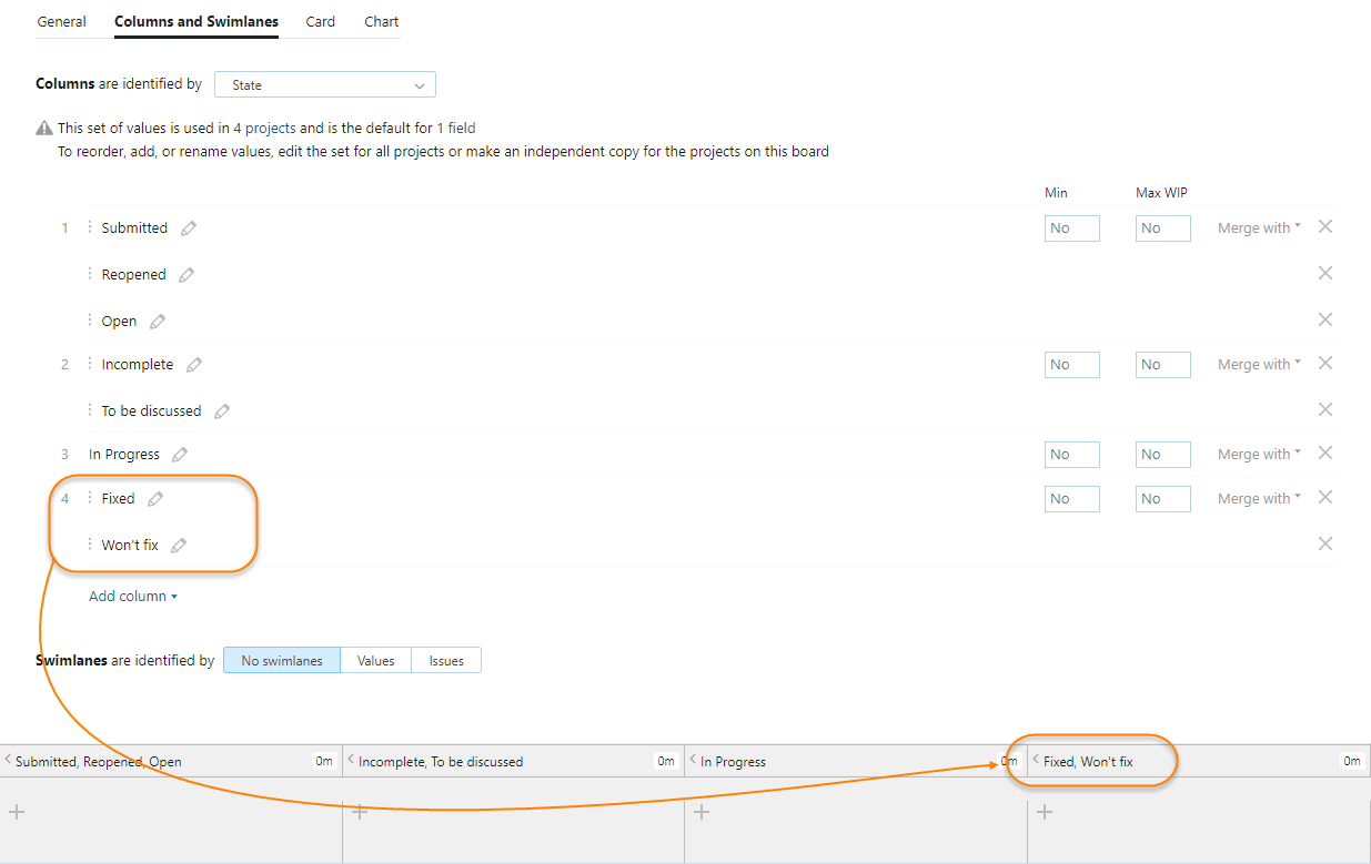 Merged columns merged Merged columns merged