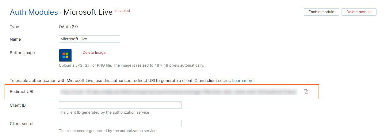 Microsoft live auth redirect uri Microsoft live auth redirect uri