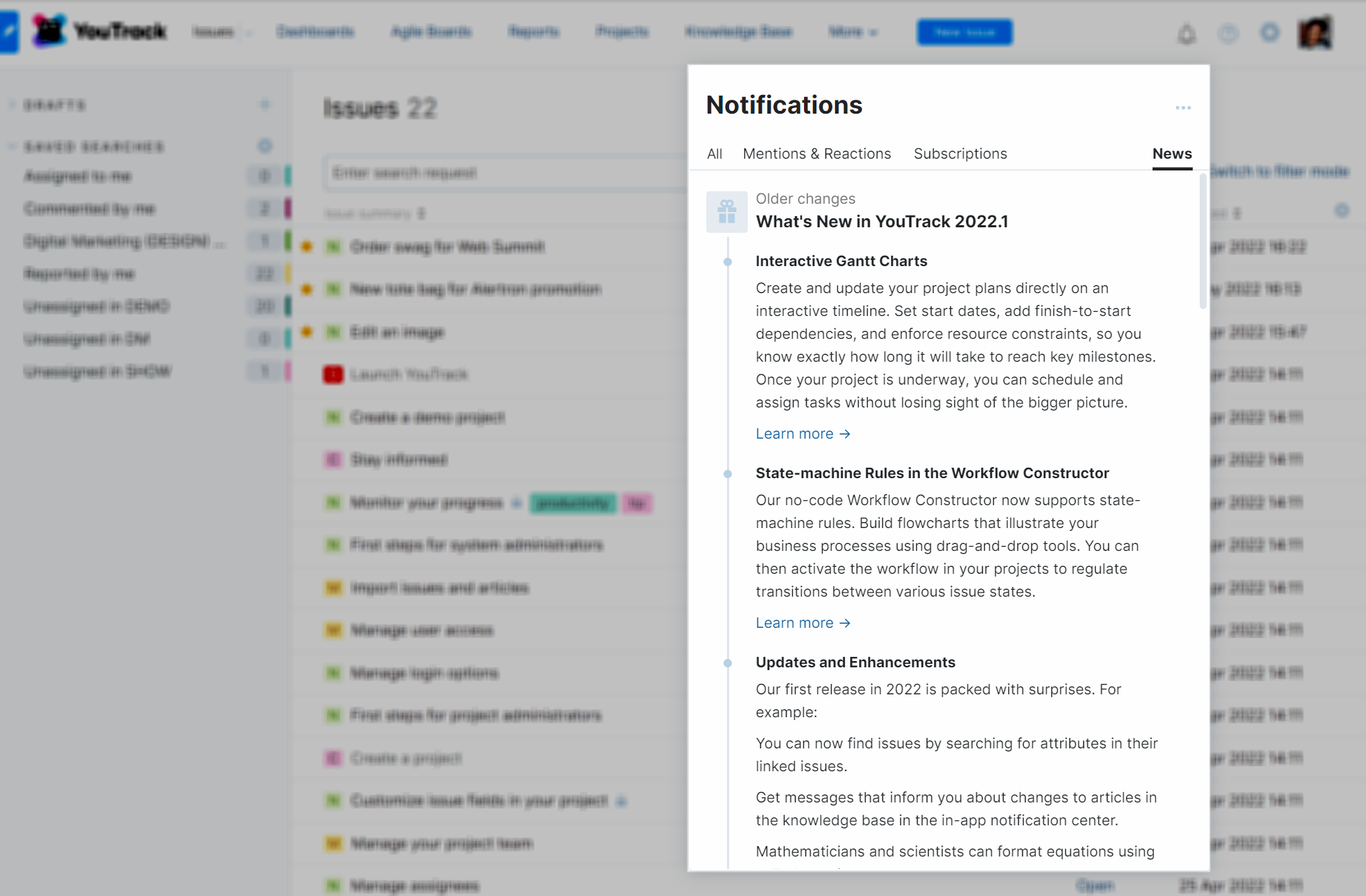 The list of updates in the news feed. The list of updates in the news feed.