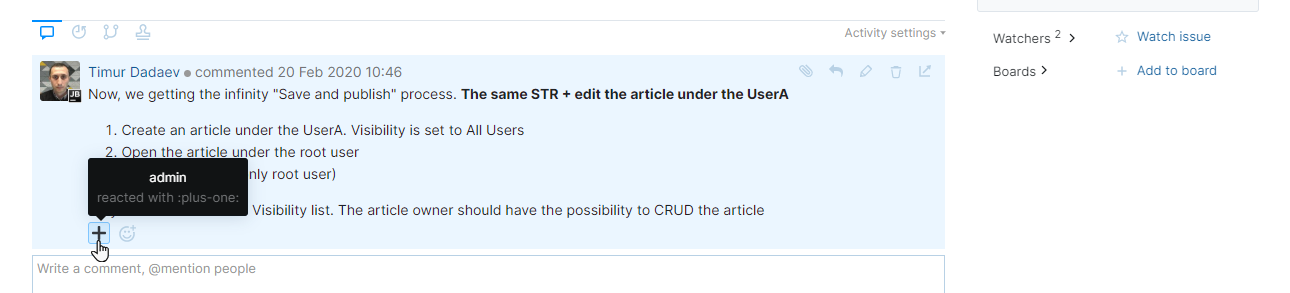 Option to remove an emoji reaction. Option to remove an emoji reaction.