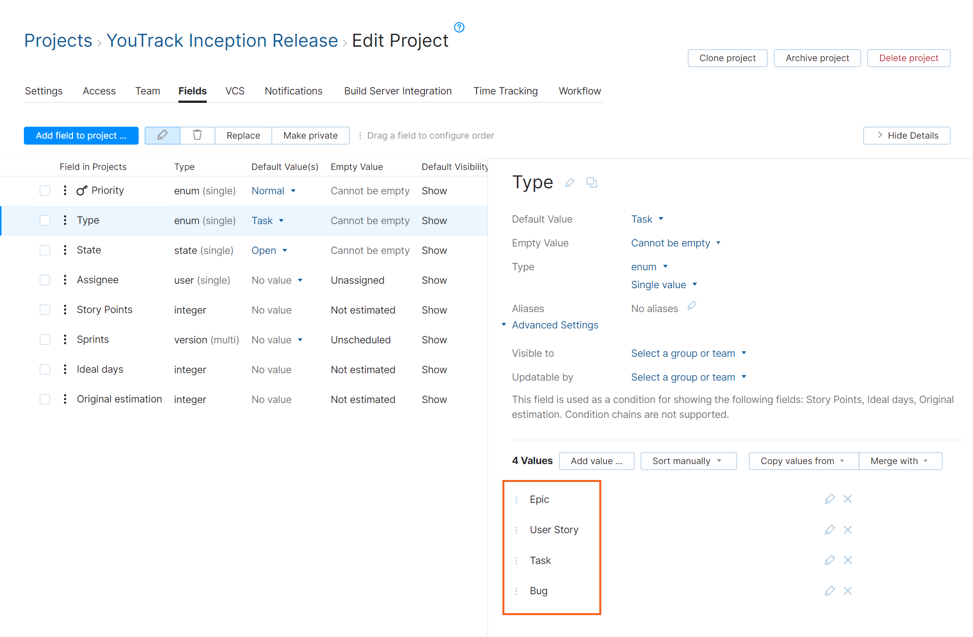 Scrum tutorial custom fields Scrum tutorial custom fields