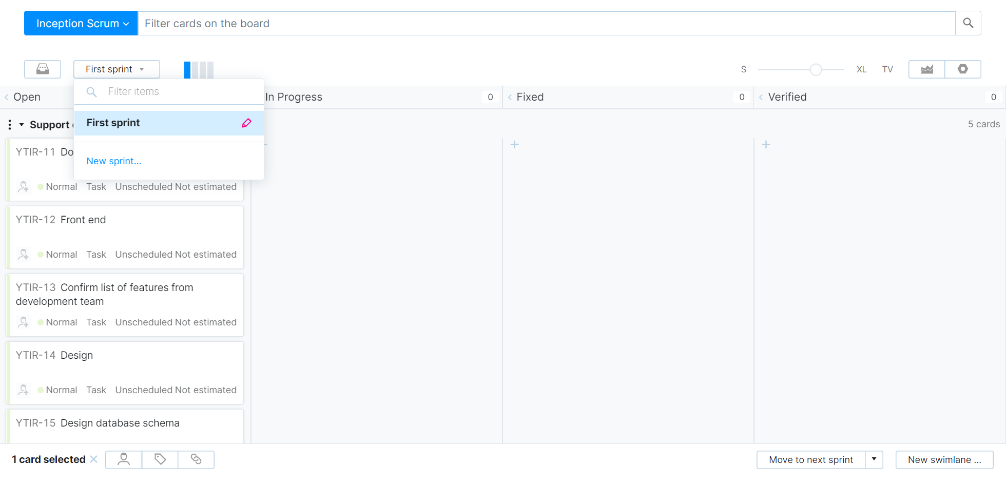 Scrum tutorial edit first sprint Scrum tutorial edit first sprint