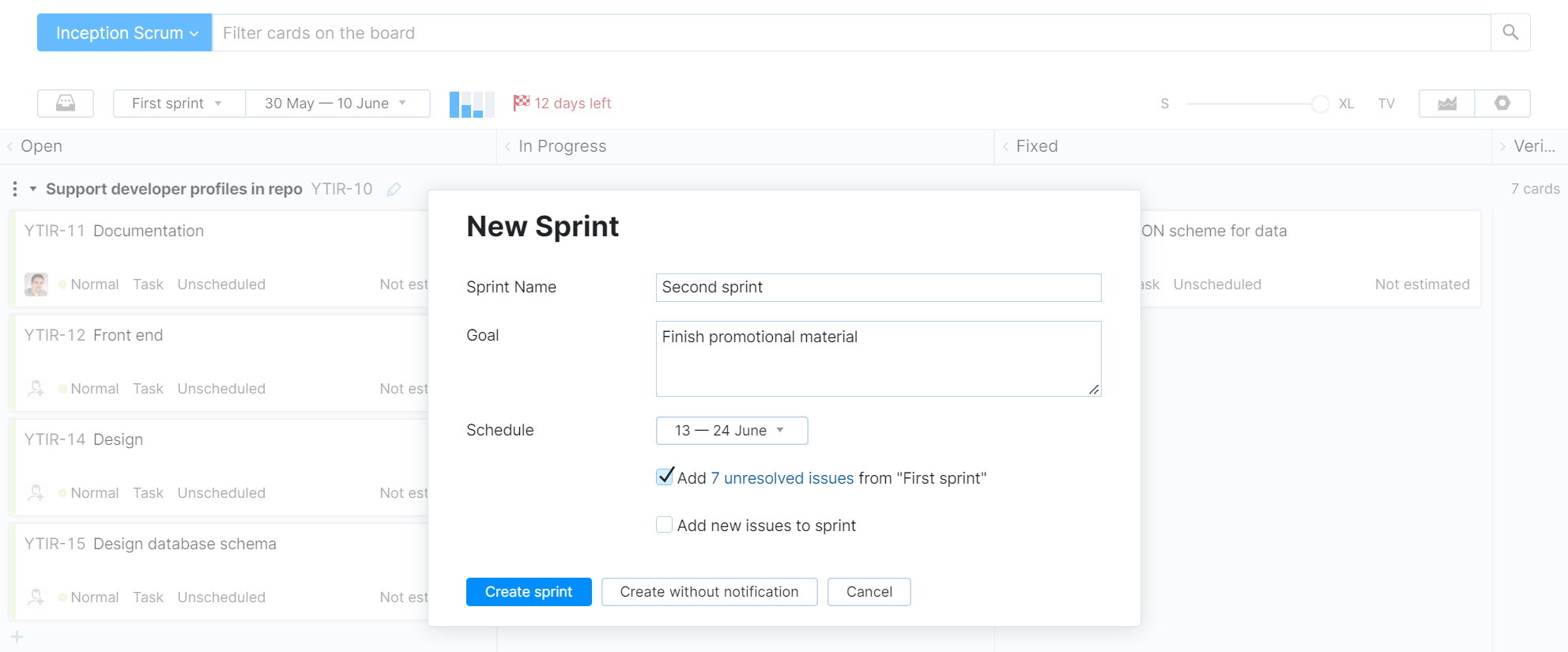 Scrum tutorial next sprint Scrum tutorial next sprint