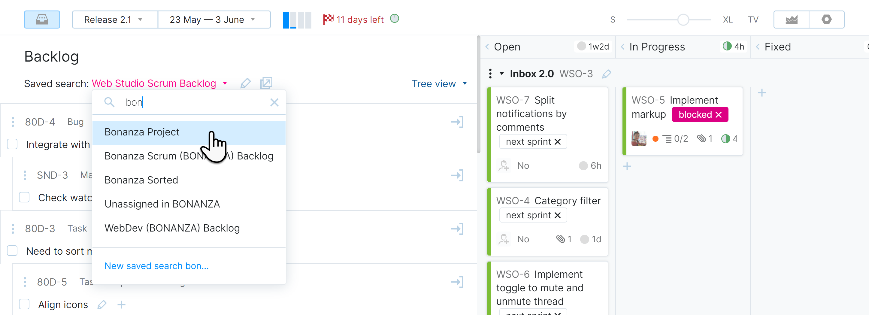 Select saved search Select saved search