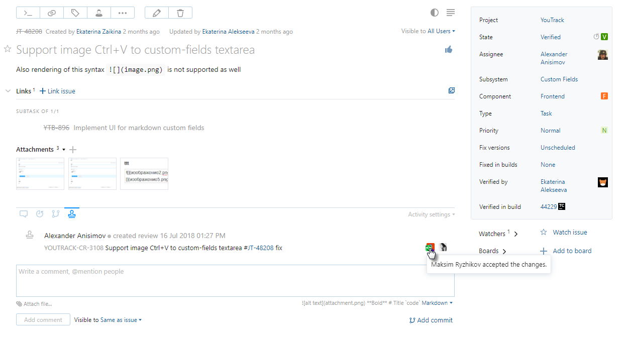 Single issue code reviews Single issue code reviews