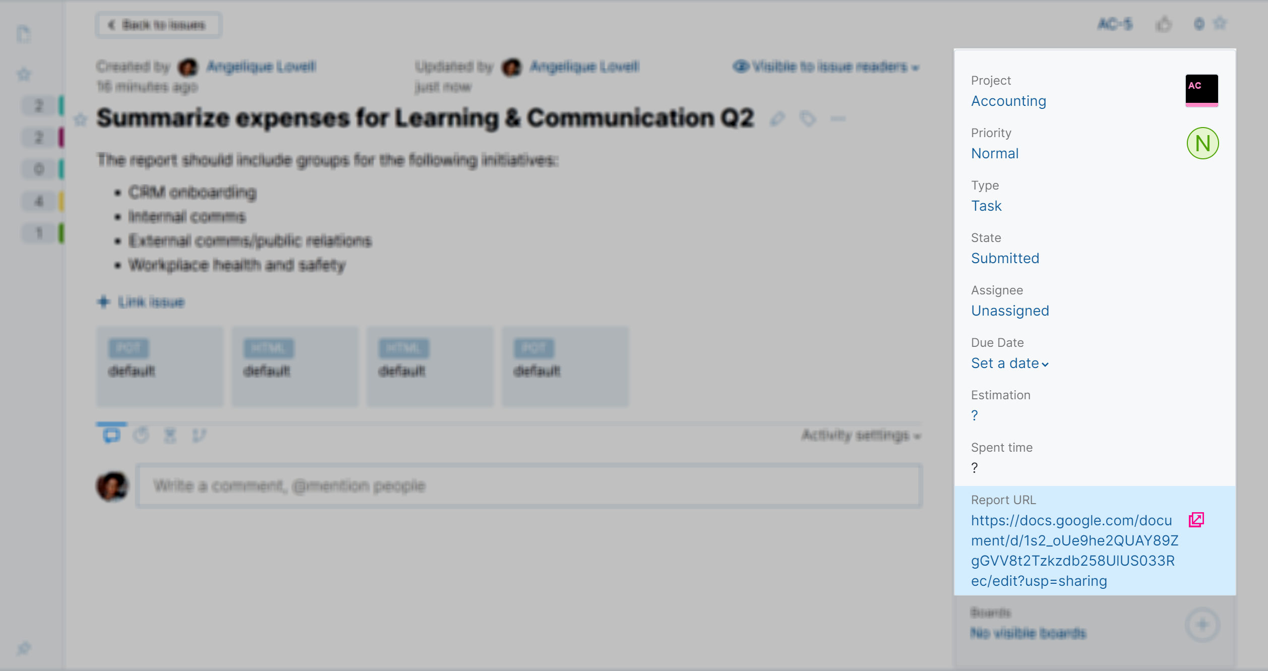 Smart link in string field. Smart link in string field.