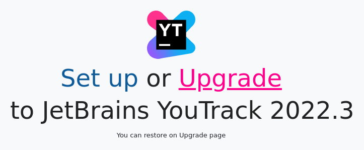 Configuration wizard starts Configuration wizard starts