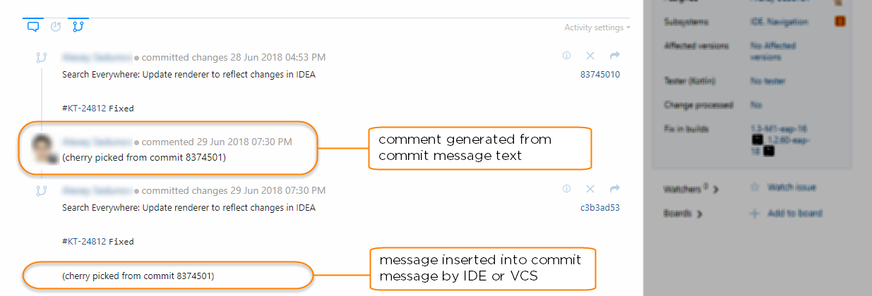 commit message with cherry pick commit message with cherry pick