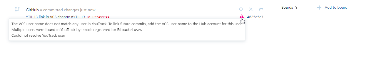 VCS user not found VCS user not found
