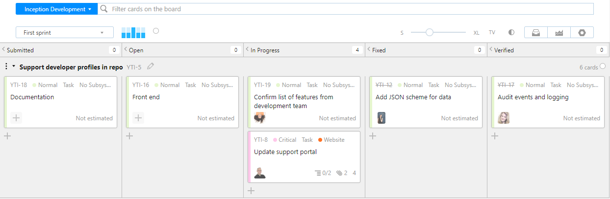 Workflow agile statemachine Workflow agile statemachine