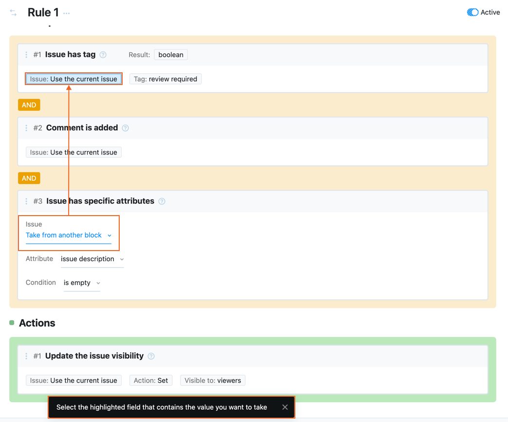 Selecting local variables in a workflow rule. Selecting local variables in a workflow rule.