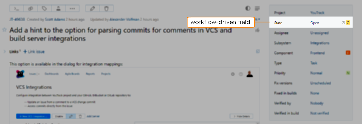 workflow-driven field workflow-driven field