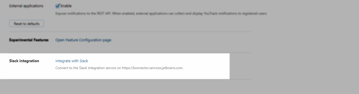 Youtrack app integrate with slack Youtrack app integrate with slack