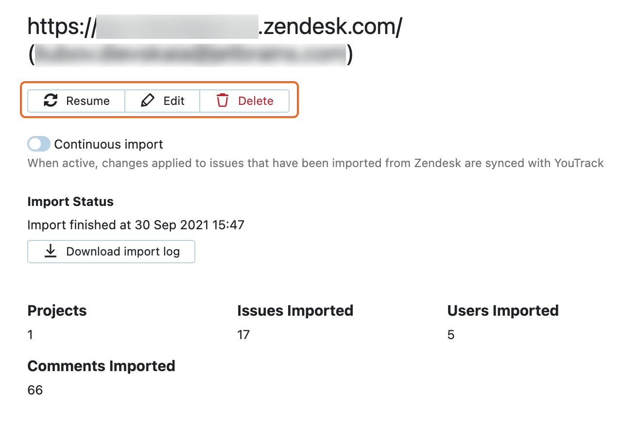 Import Options Import Options