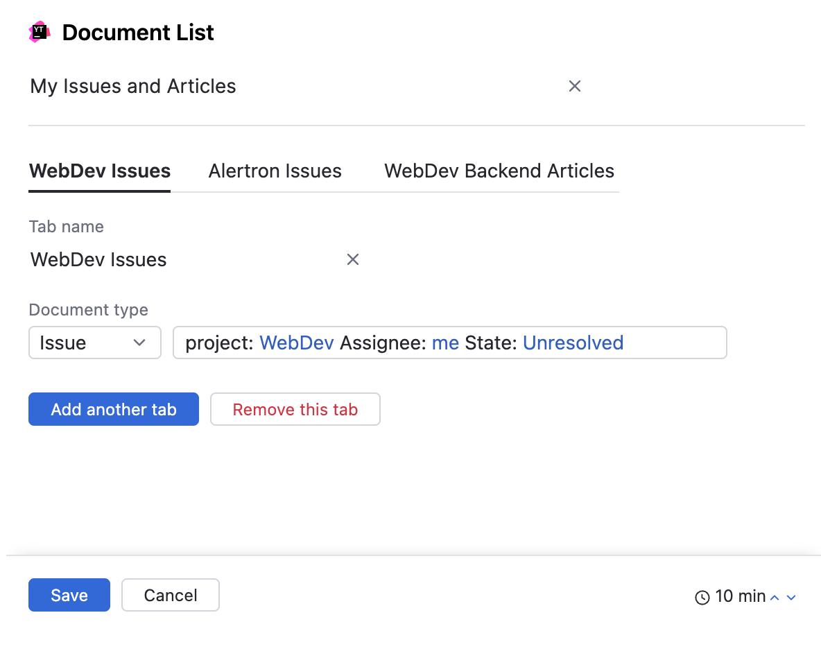 Issue query use case Issue query use case