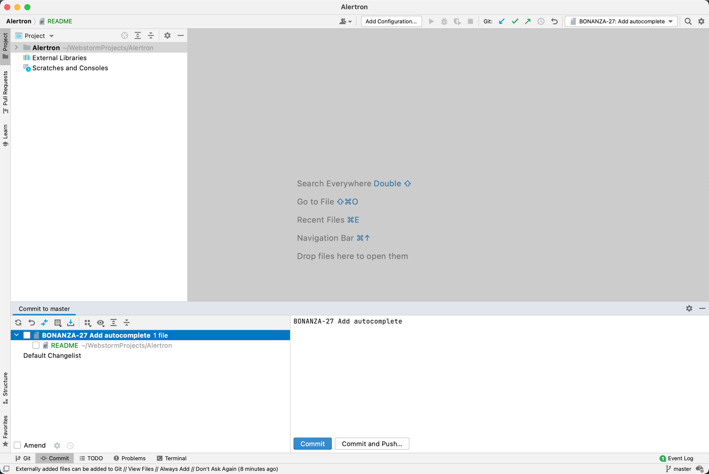 Task change list created Task change list created