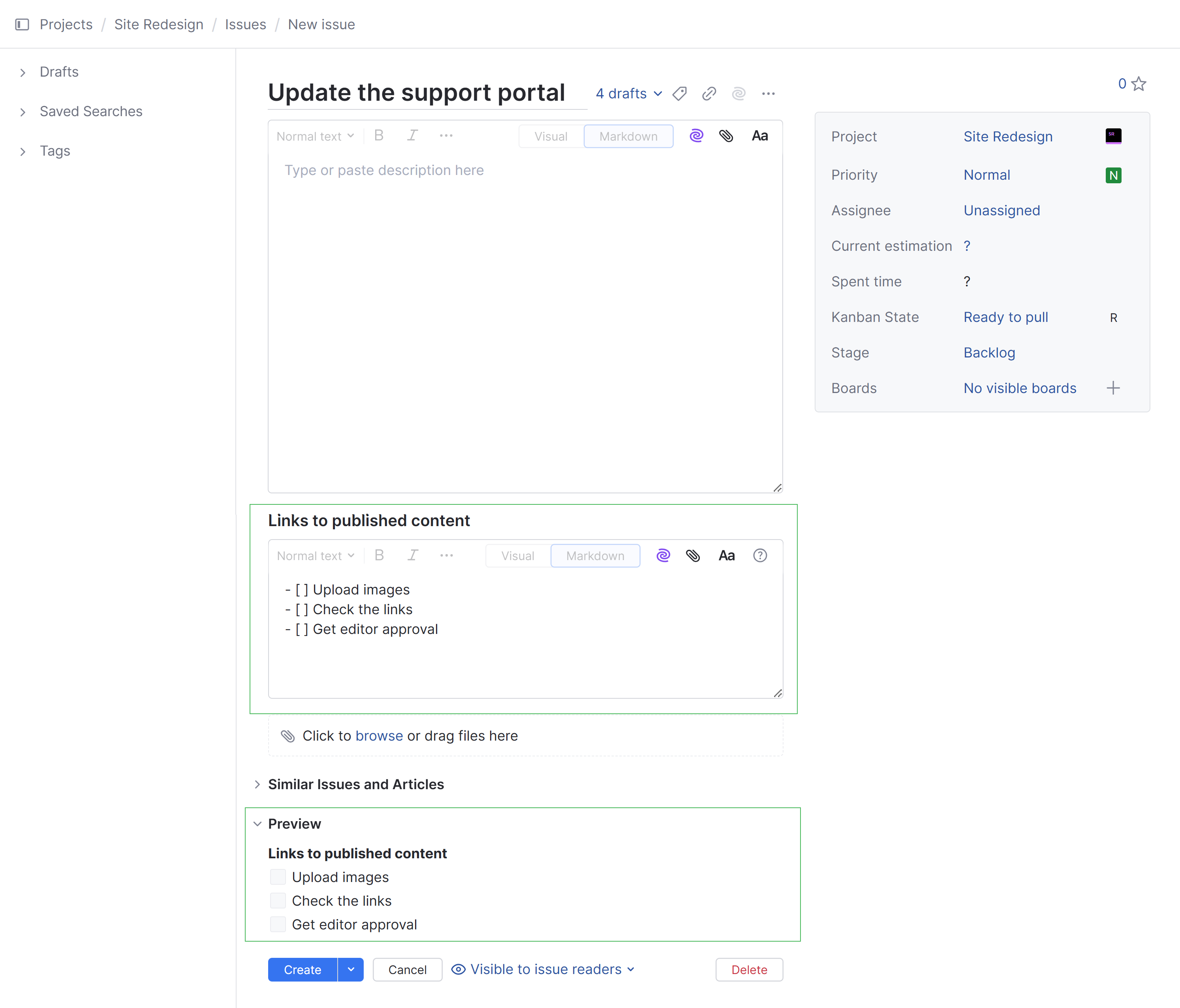 Text field preview Text field preview