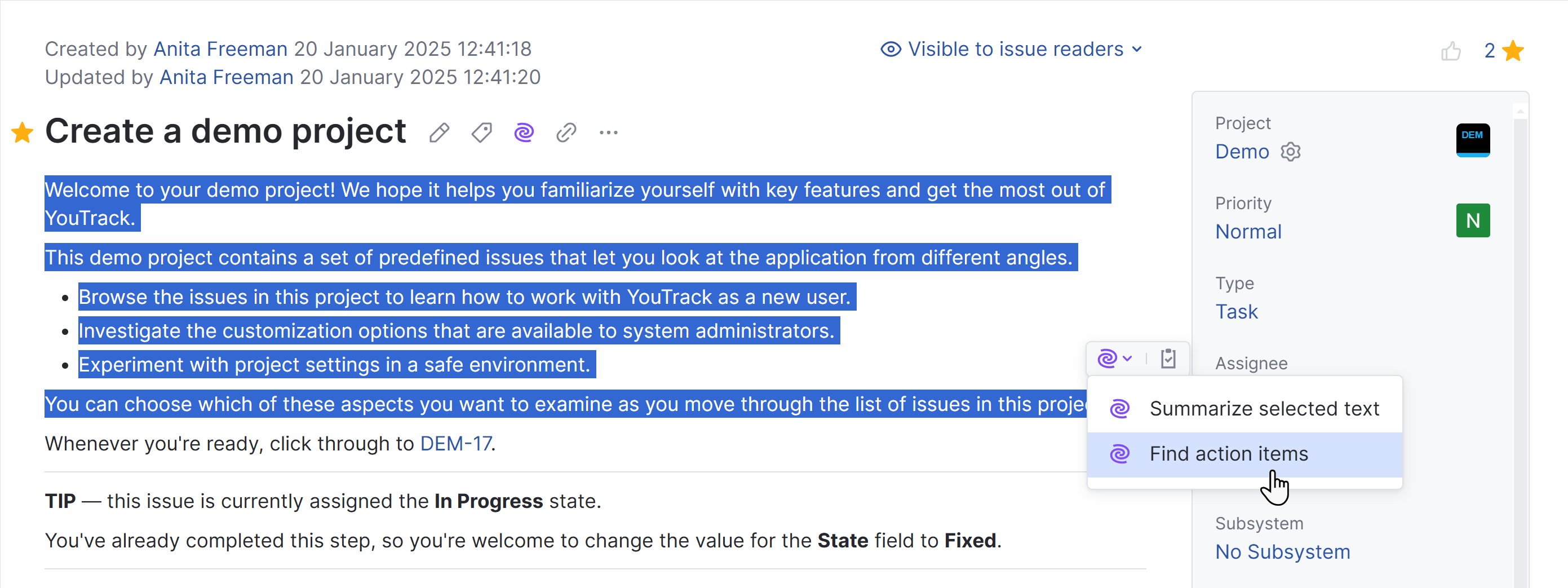 Suggestions for a spelling mistake from the Grazie writing assistant. Suggestions for a spelling mistake from the Grazie writing assistant.