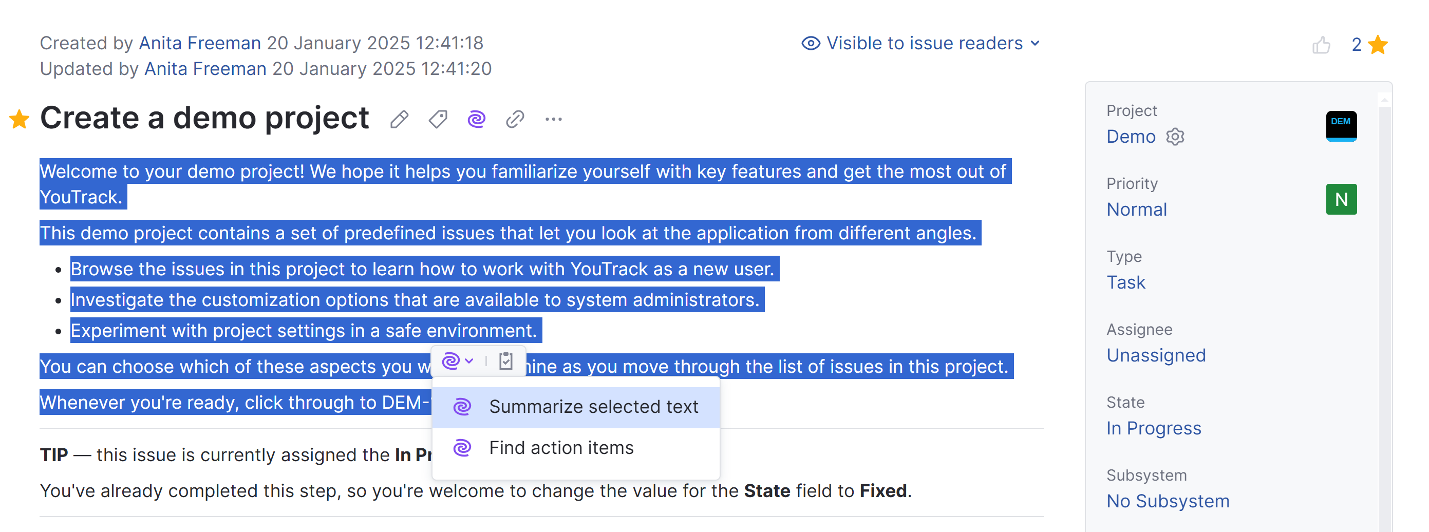 Suggestions for a spelling mistake from the Grazie writing assistant. Suggestions for a spelling mistake from the Grazie writing assistant.