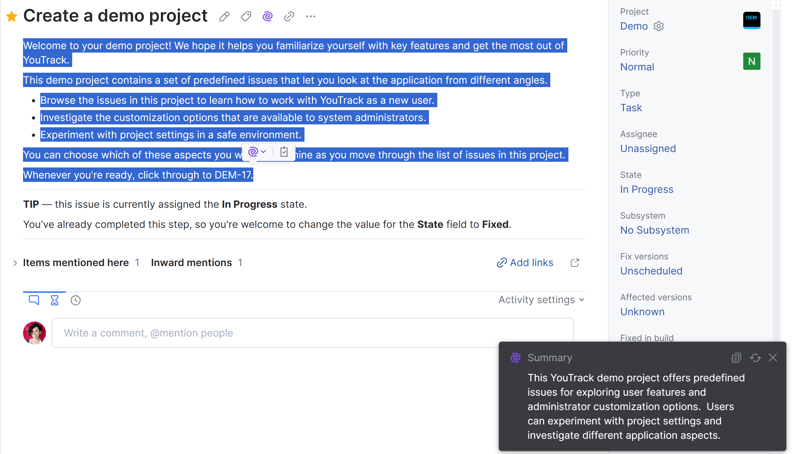 Suggestions for a spelling mistake from the Grazie writing assistant. Suggestions for a spelling mistake from the Grazie writing assistant.