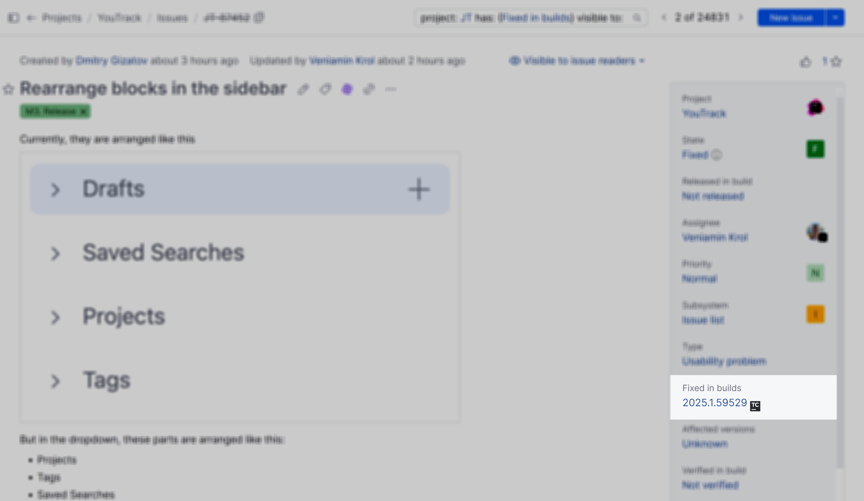Setting values for build fields. Setting values for build fields.