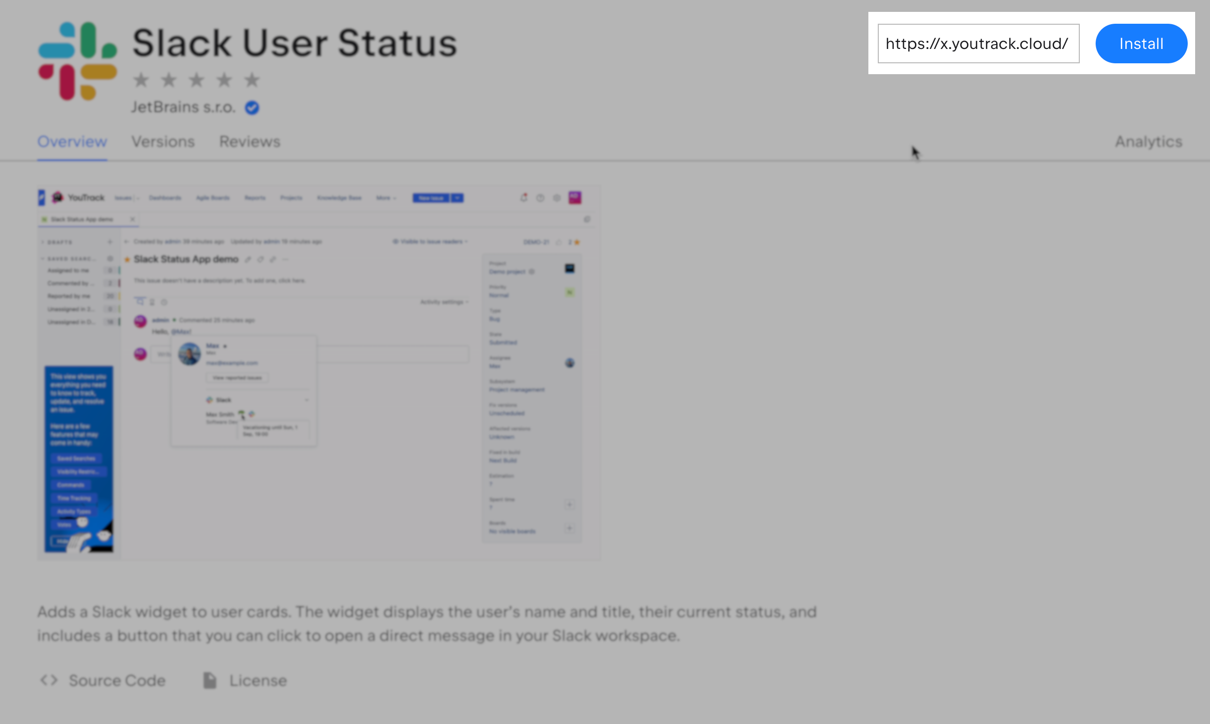 Install apps from JetBrains Marketplace. Install apps from JetBrains Marketplace.