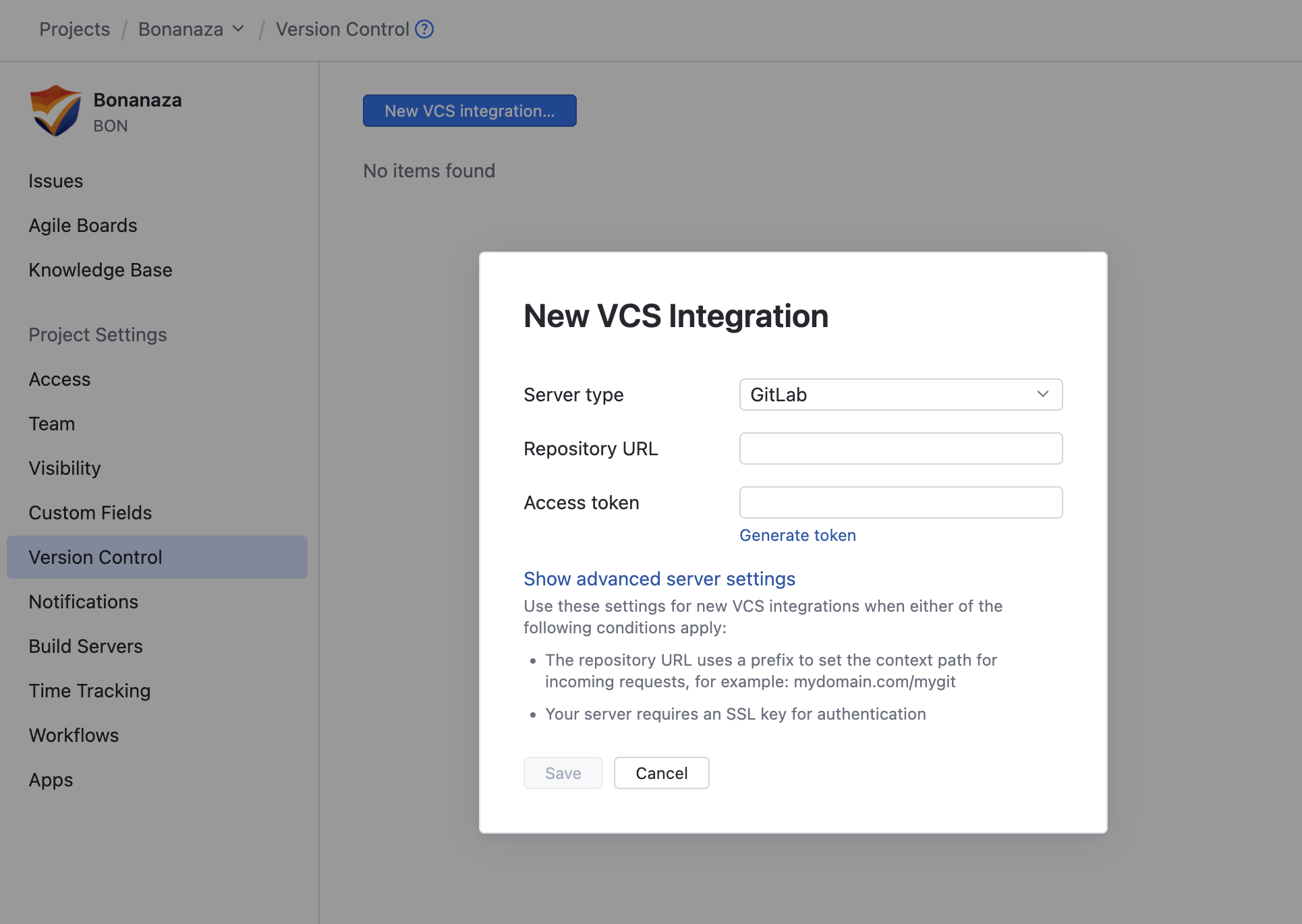 new GitLab VCS integration new GitLab VCS integration