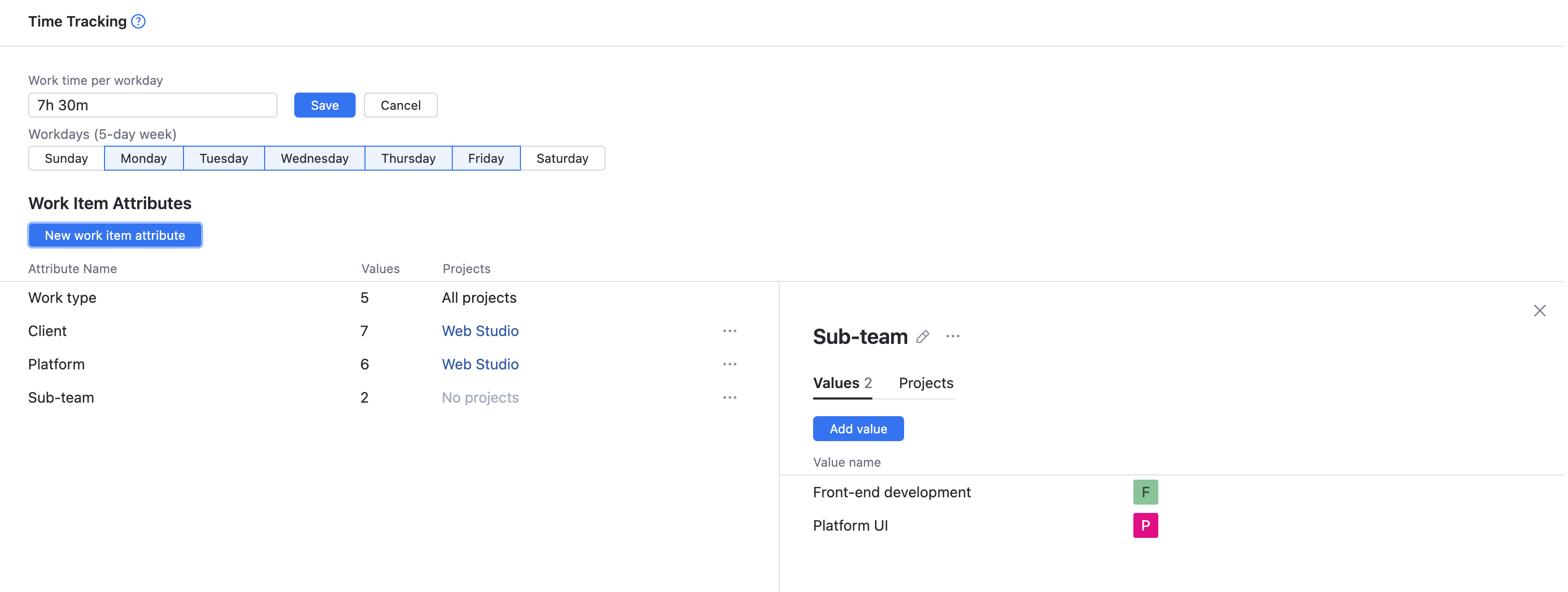 A new work item attribute in YouTrack. A new work item attribute in YouTrack.