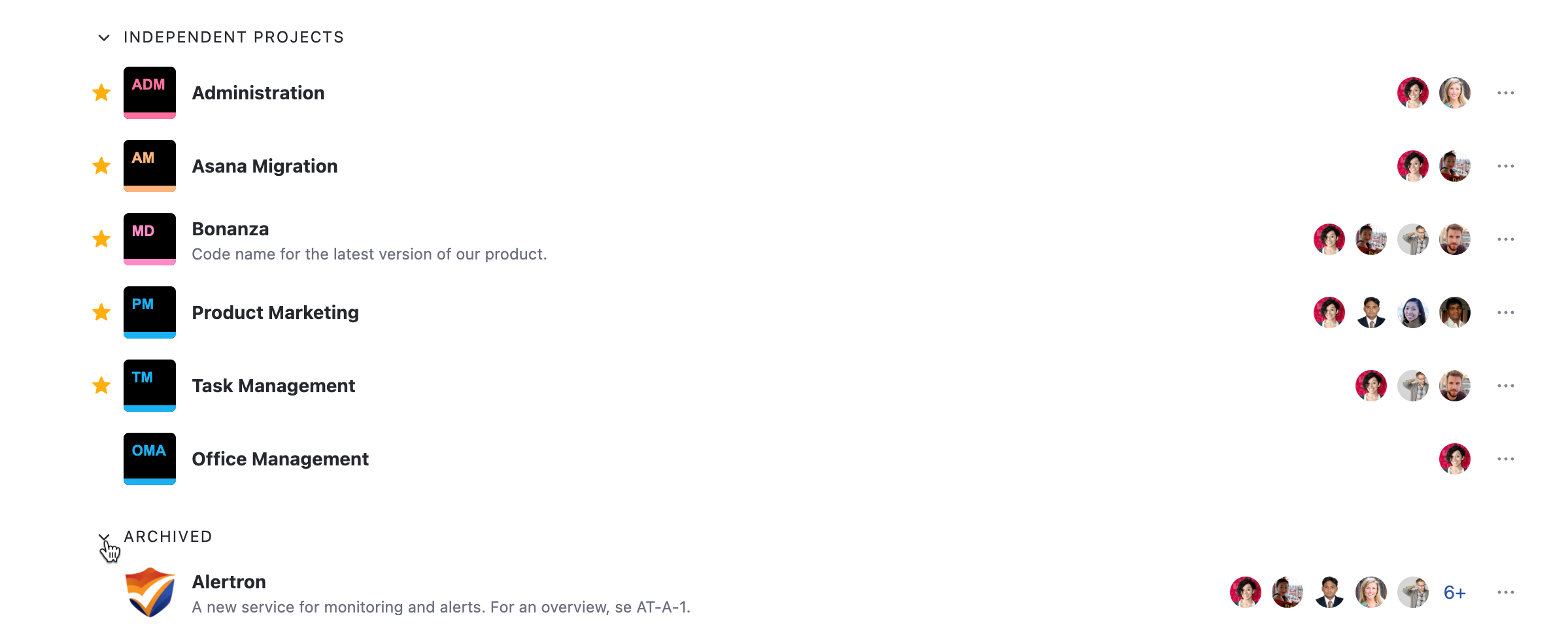 Restore project Restore project