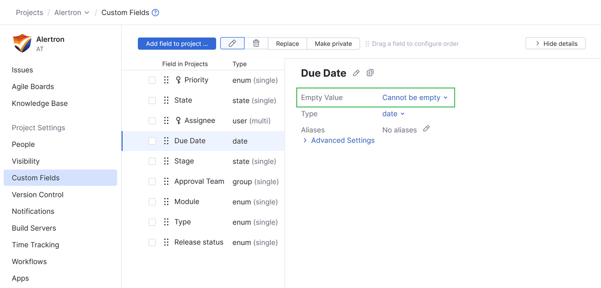 Required field simple type Required field simple type