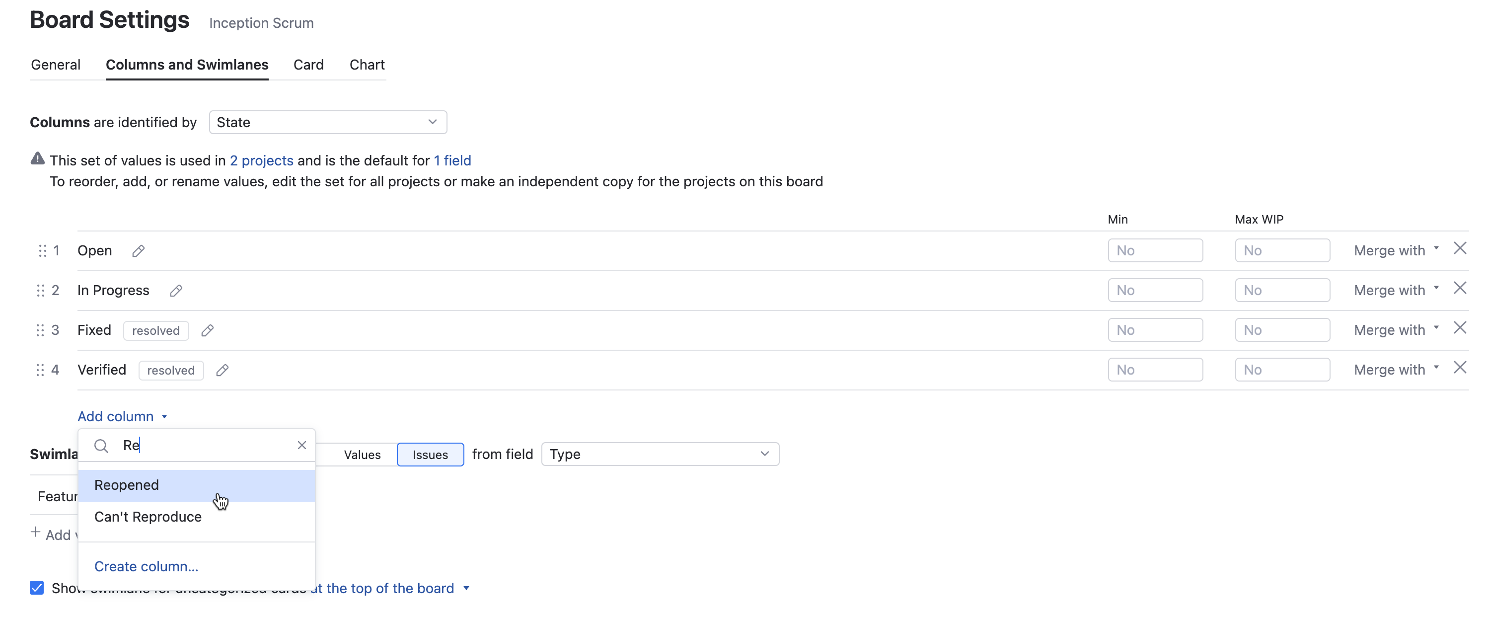 Scrum tutorial columns Scrum tutorial columns