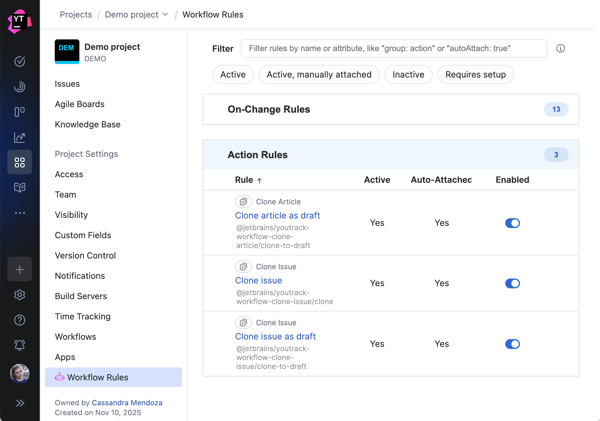 Workflow Rule Manager Workflow Rule Manager